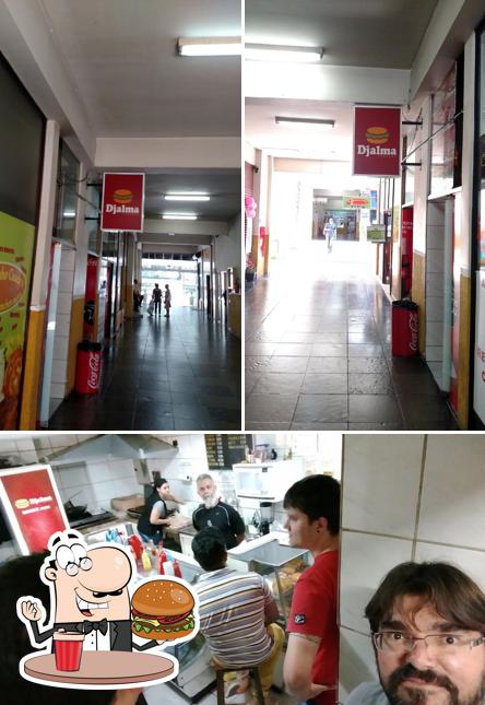 Hambúrguer em Djalma Lanches