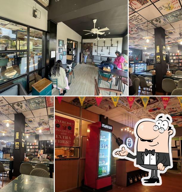 The interior of Dylan's Café