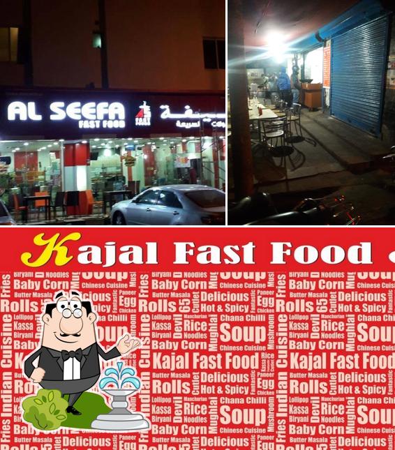 The exterior of Kajal Fast Food & Caterer