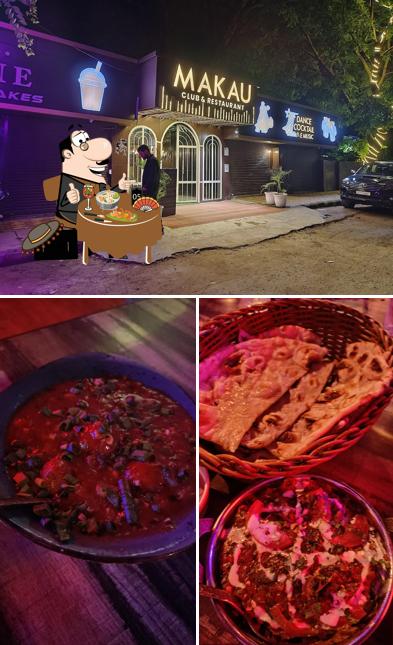 The restaurant's food and exterior