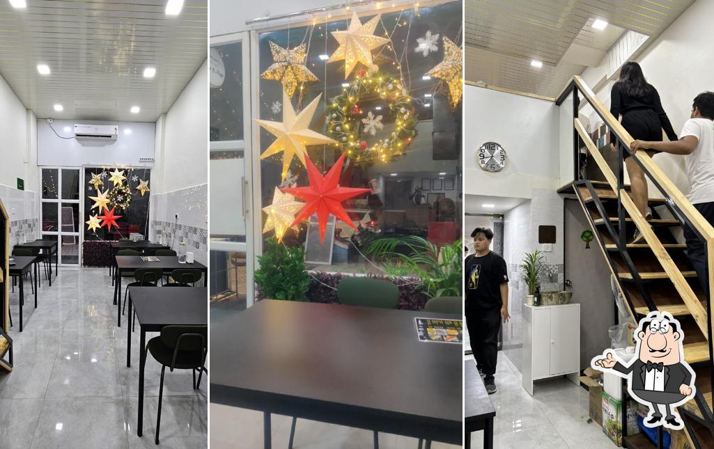 Take a seat at one of the tables at Seoul Restaurant