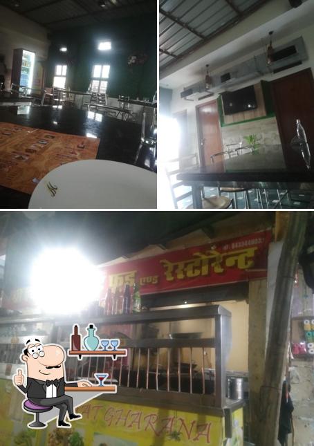 The interior of Shree Ram Restaurant