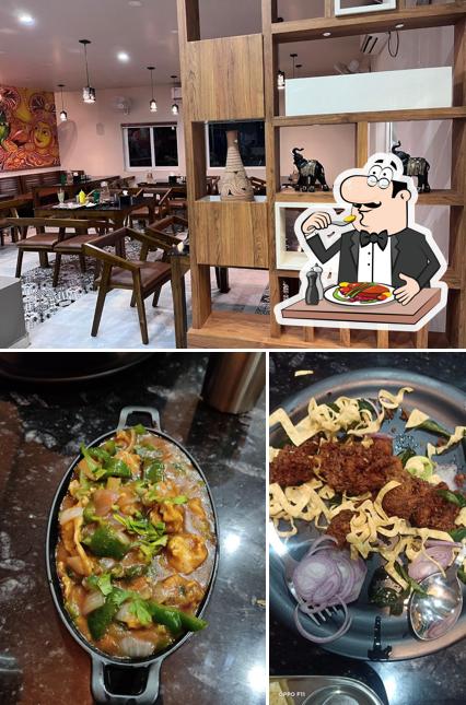 The image of Dwaraka Vegetarian Restaurant’s food and interior