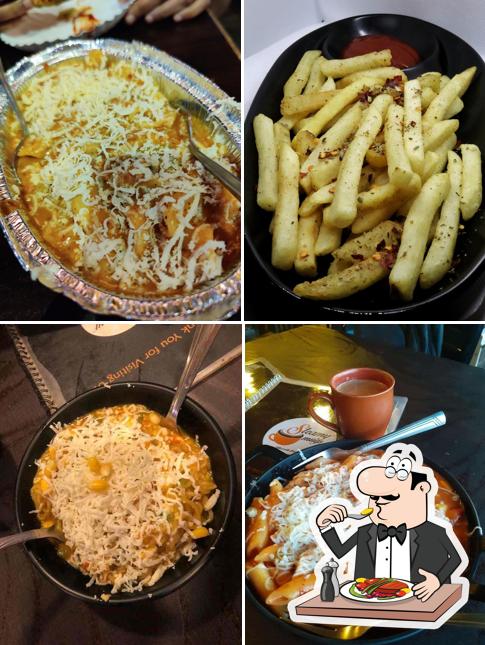 Food at Steamy Mugs
