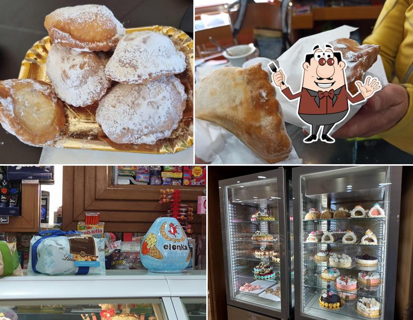 Cibo al Bar La Sorgente, Specialità Cassatelle di Ricotta & Dolci Siciliani