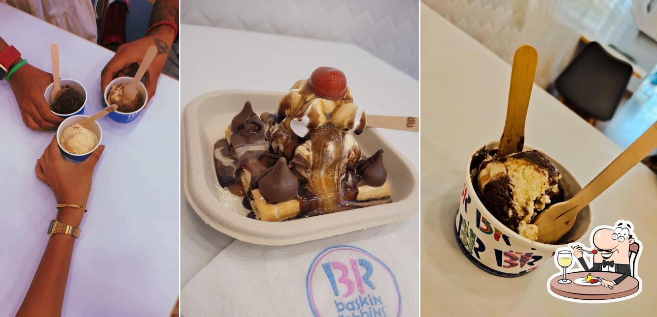 Food at Baskin Robbins Trichy