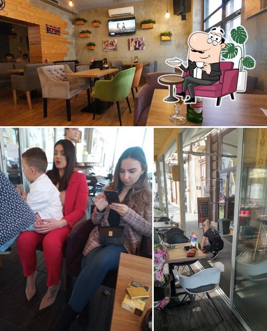 Gli interni di Caffe bar Mind