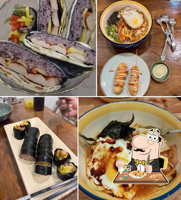 Food at Wrap and Wroll