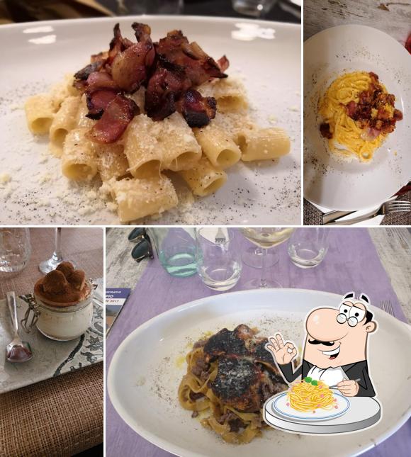 Spaghetti alla carbonara al Da Andrea