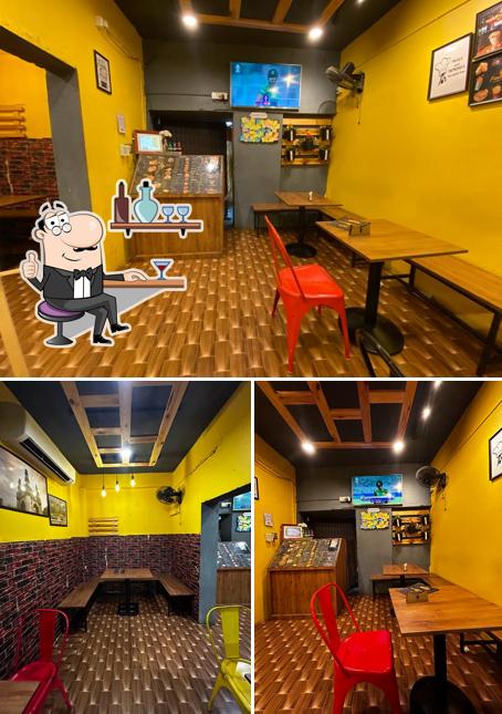 The interior of Fried Wings