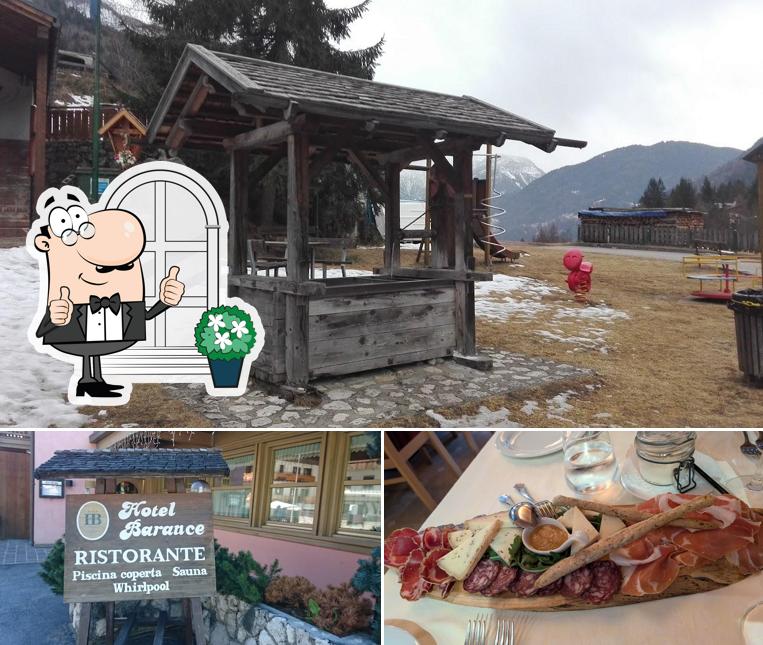 Hotel Barance si caratterizza per la esterno e cibo