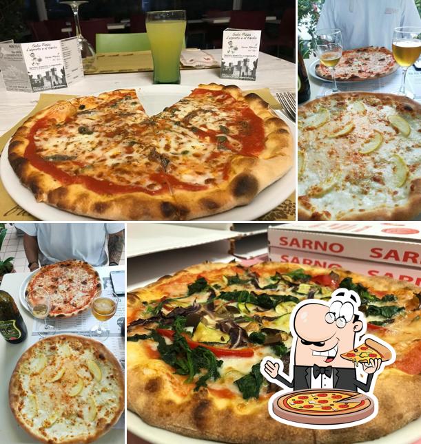 Scegli tra le svariate varianti di pizza