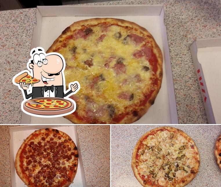 Prenditi tra le molte varianti di pizza