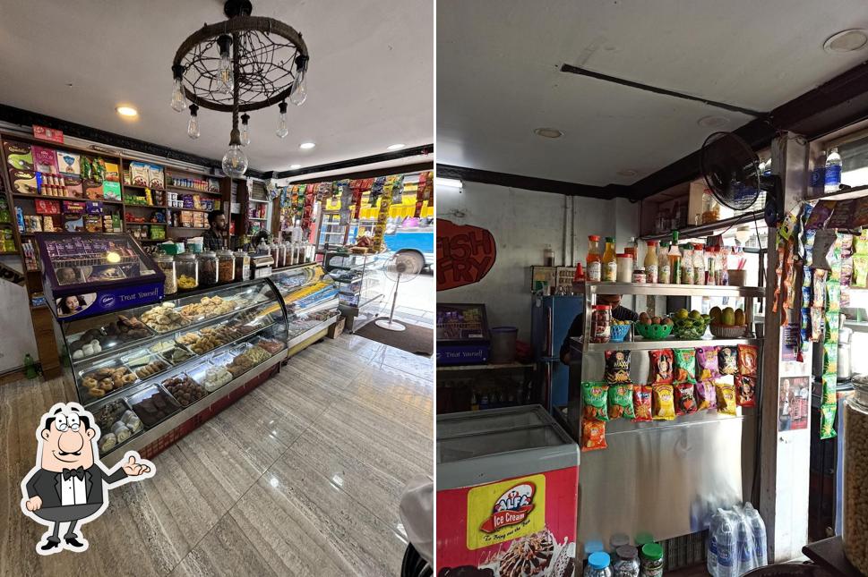 The interior of Best Cafe And Bakery