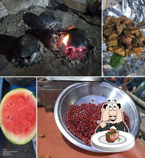 Chocolate cake at OM SAI UBADIYU