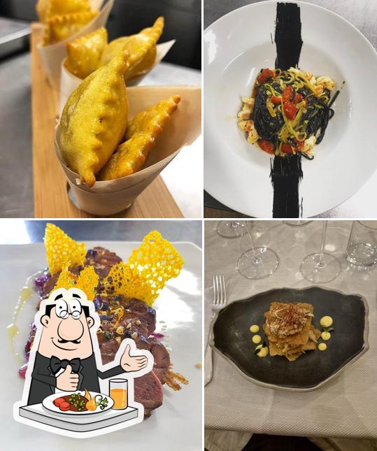 Platti al Ristorante-Farinata Da Pietro
