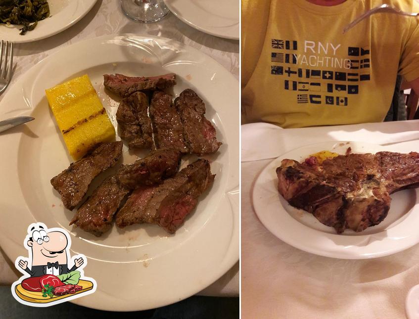 Ordina i piatti di carne a Trattoria Baruffato