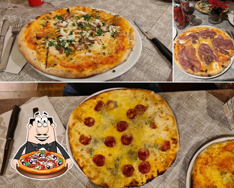 A Ristorante Le Arcate - Ristorante di Pesce - Pizzeria, puoi ordinare una bella pizza