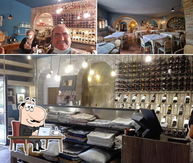 Gli interni di Ristorante Dei Cantoni