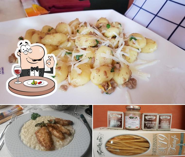 Cibo al Hotel Miralago