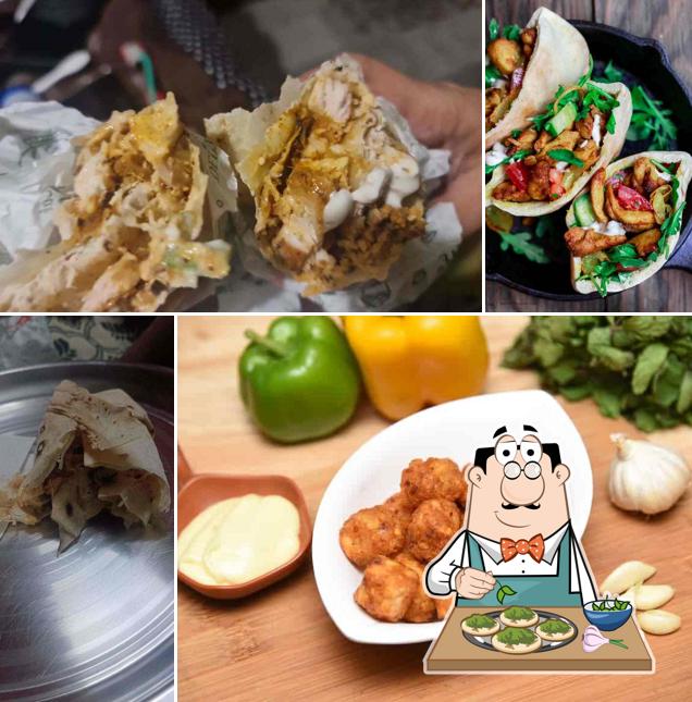 Tacos at Chicken shawarma hub