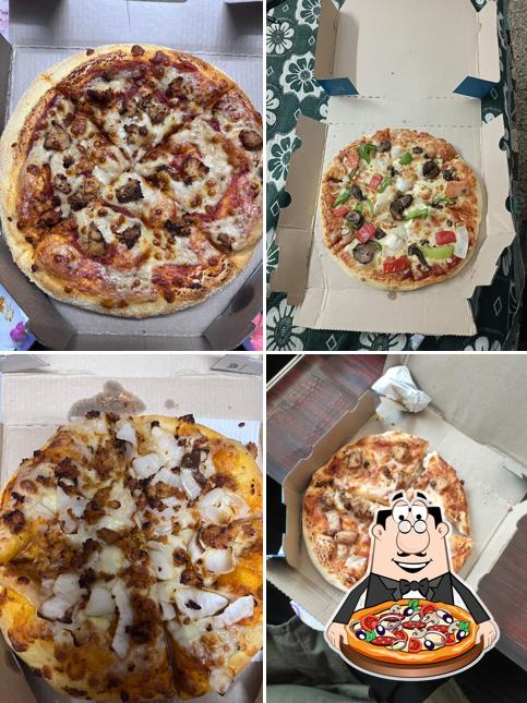 Order various kinds of pizza