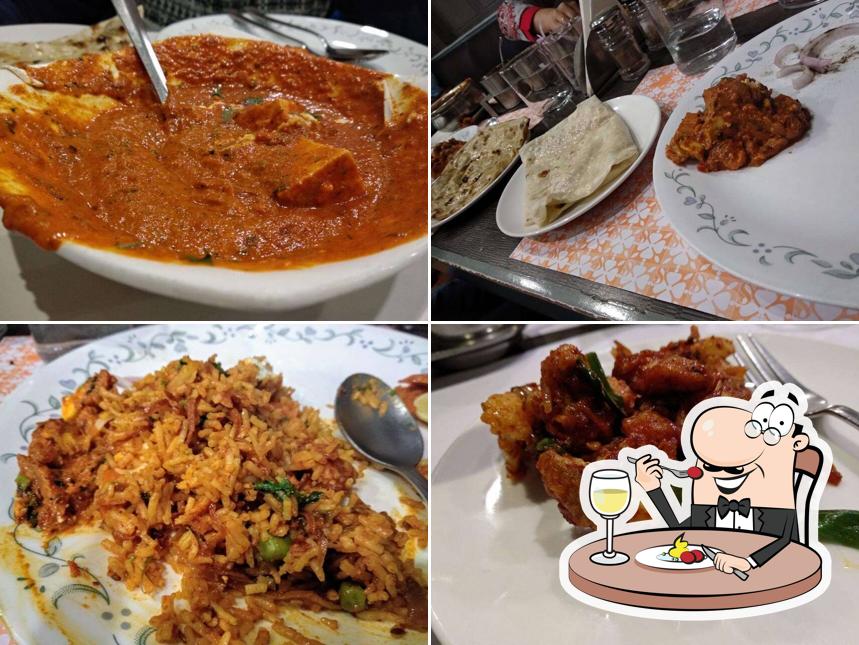 Food at Hotel Shiva Prasad