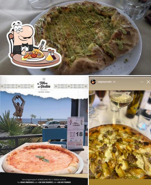 A Le Terre di Sicilia, puoi assaggiare una bella pizza