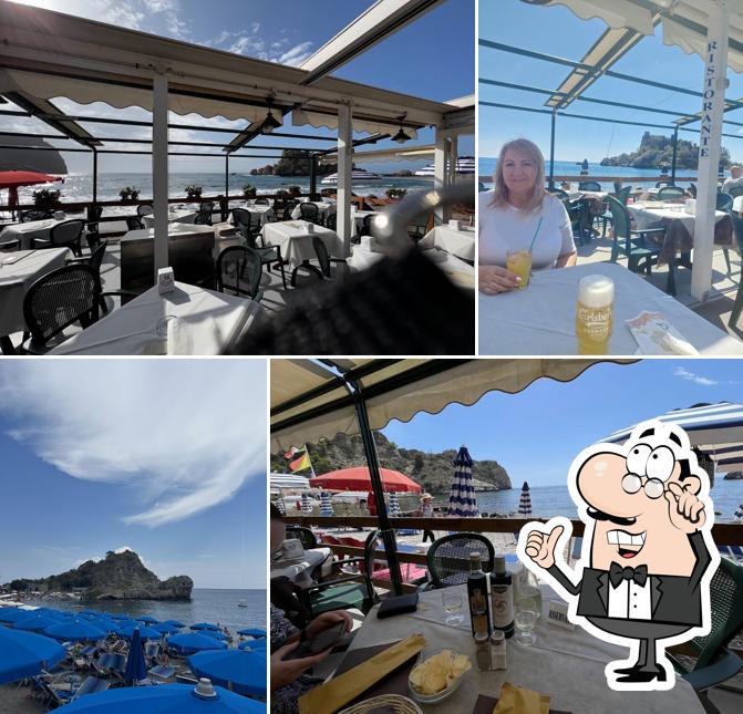 Gli interni di Chioschetto Isola Bella