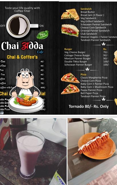 Meals at Chai adda cafe
