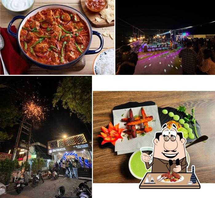 Pick meat dishes at Da Vinci's Cafe, Lounge & Fine Dining