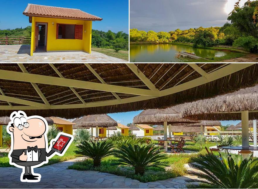 Veja imagens do exterior do Guapi Parque das Águas Clube