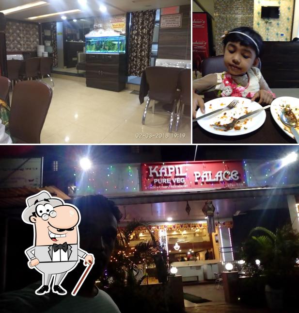 Enjoy the view at the outside area of Hotel Kapil Palace Veg AC