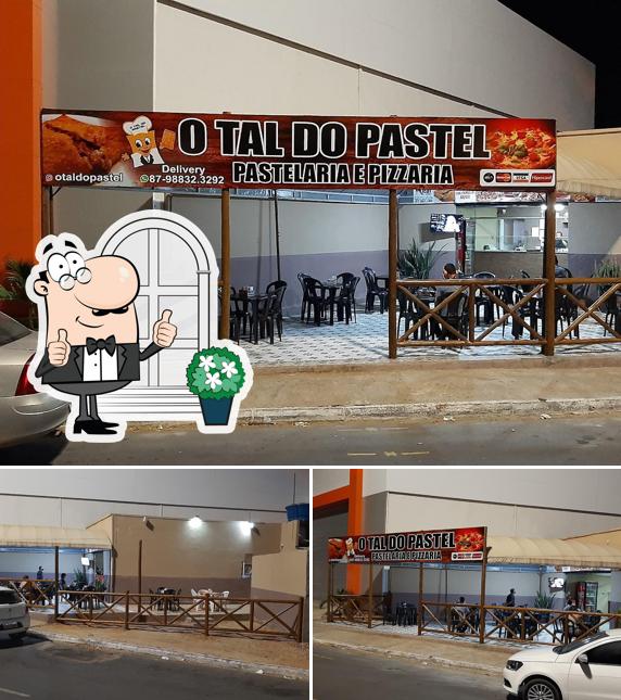 O exterior do O Tal Do Pastel