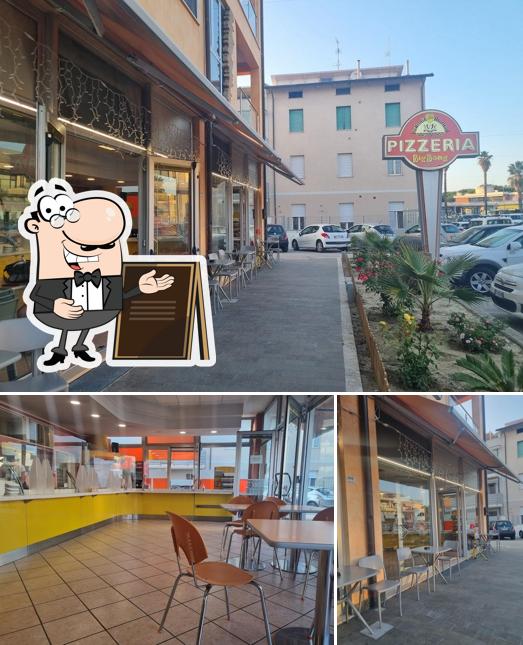 Dai un’occhiata alla immagine che mostra la esterno e interni di Pizzeria Big Bang