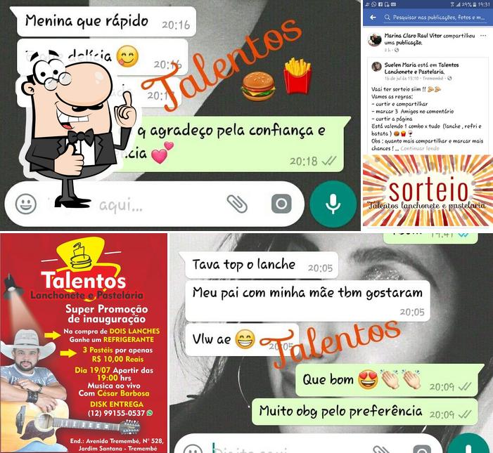 Talentos Lanchonete e Pastelaria