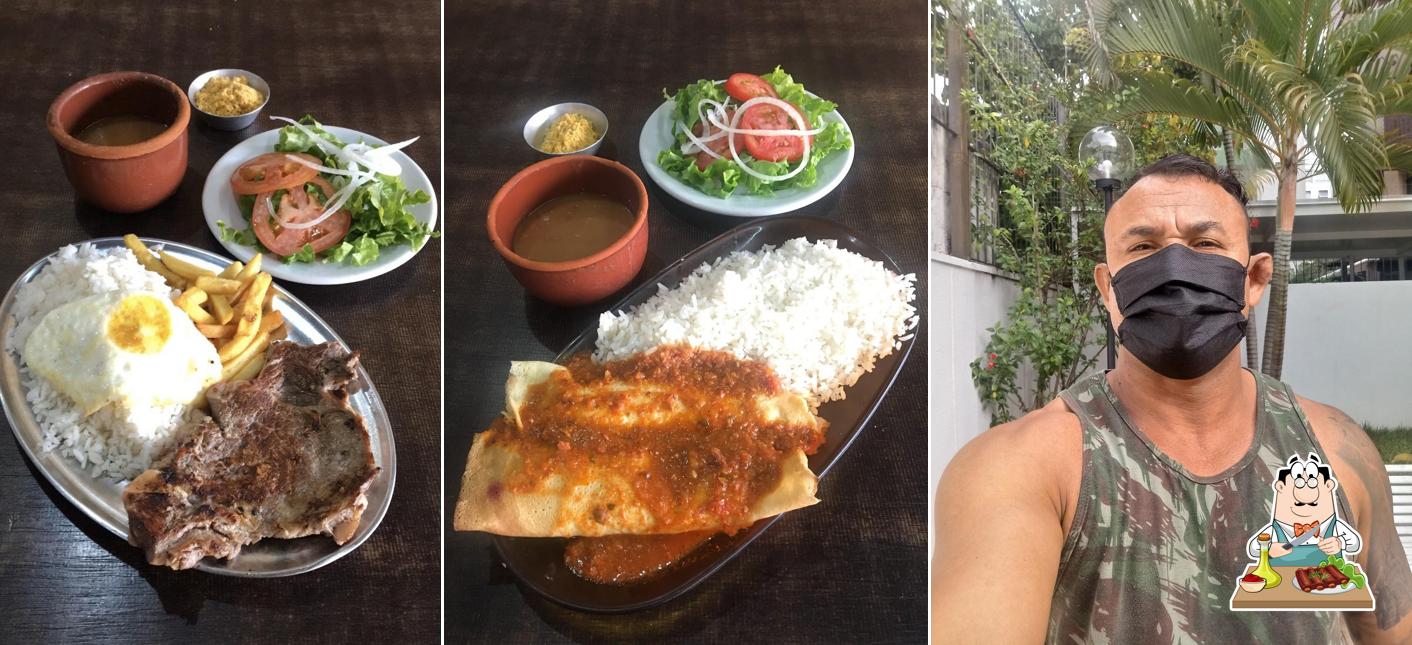 Costelas de porco em Tangerina's Bar E Lanchonete