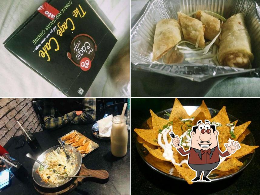 Food at The Cage Cafe