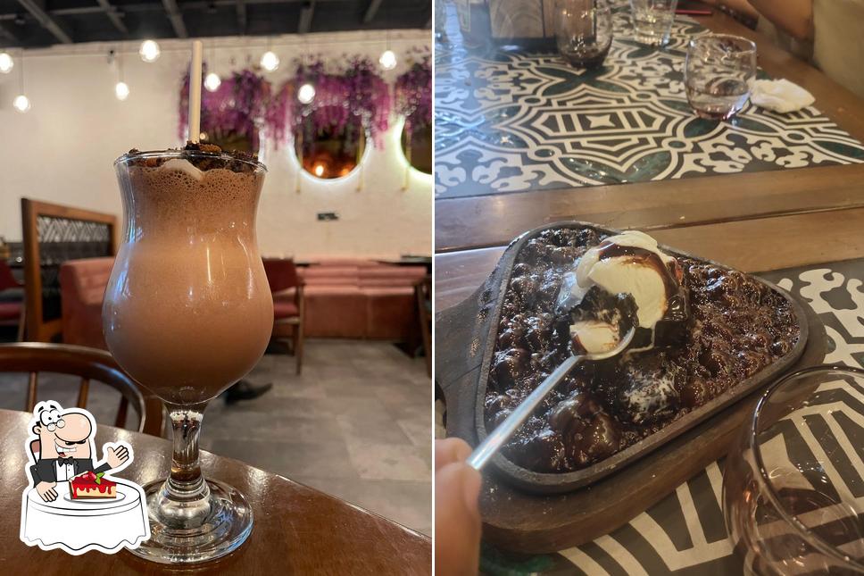 Thyme & Whisk - Fine-Dine Restaurant serves a selection of sweet dishes