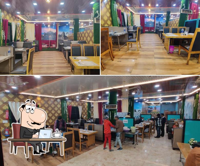 The interior of Zaika Darbar The Taste of Rampur