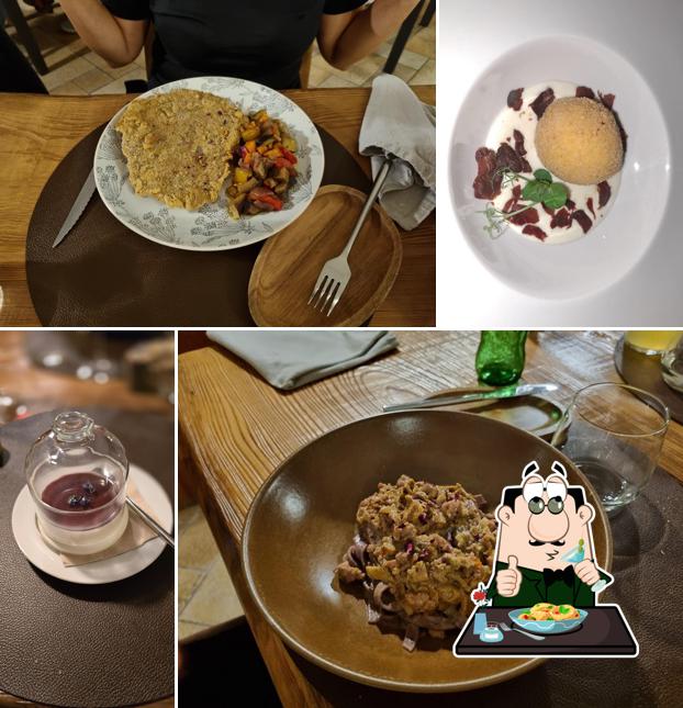 Cibo al Ristorante la violetta