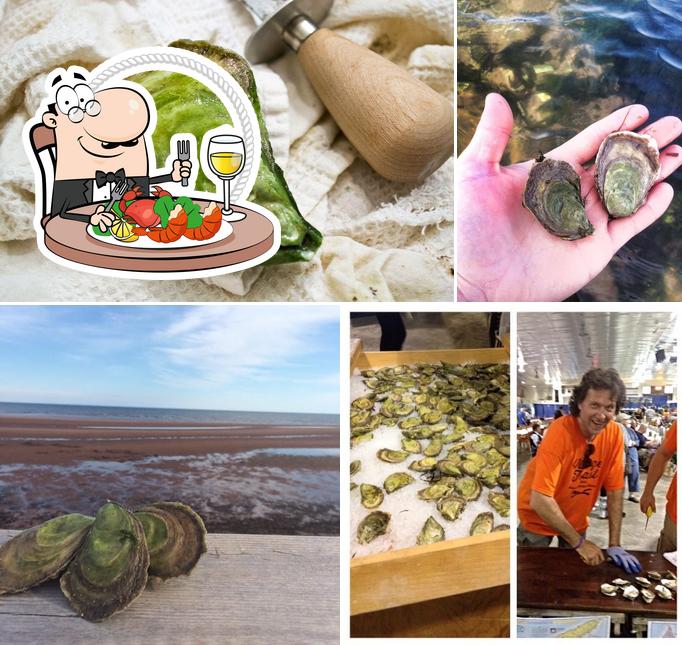 Commandez des fruits de mer à Colville Bay Oyster Company