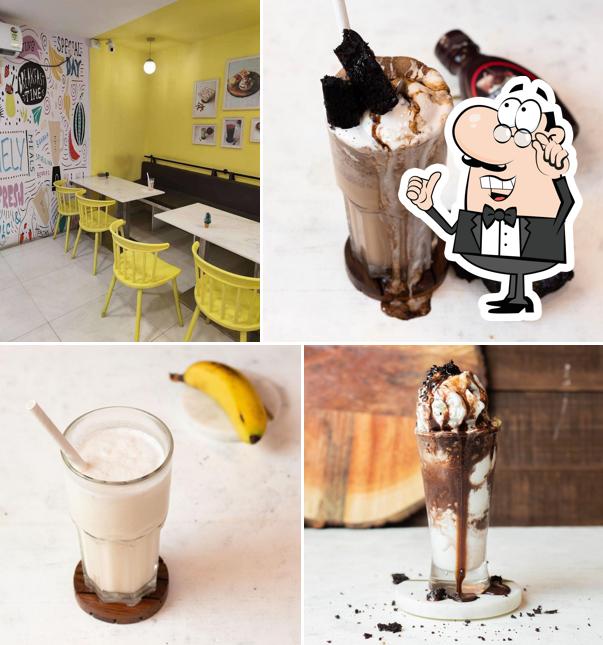 Check out how The Lassi Corner looks inside