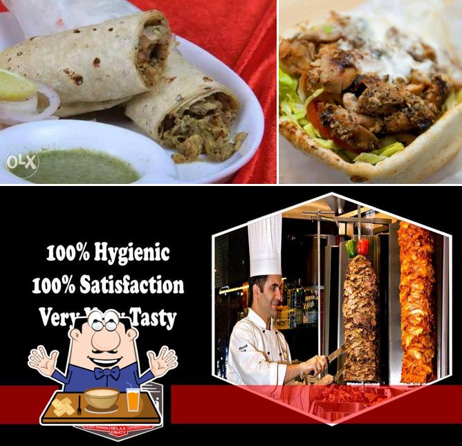 Food at Al Hashmi Arabian Shawarma