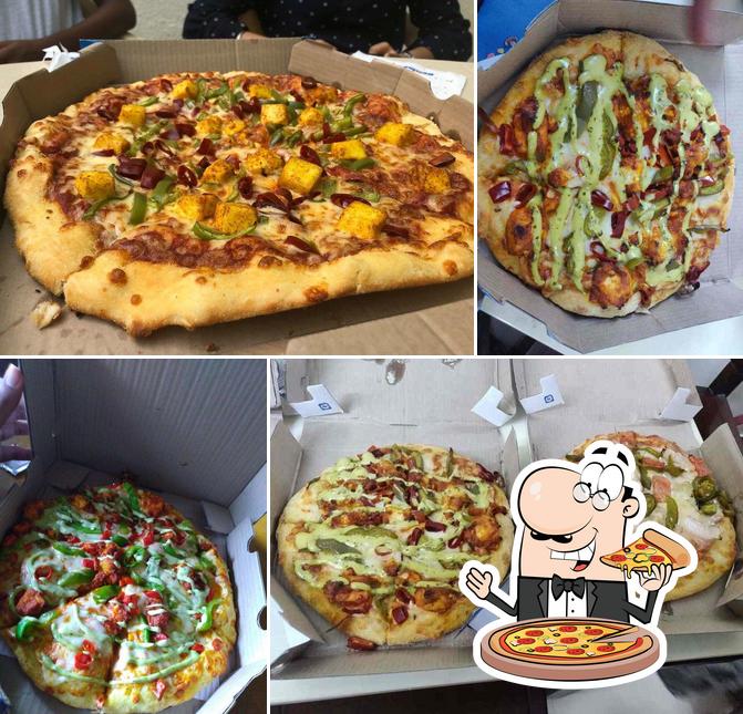 At Domino's Pizza, you can order pizza