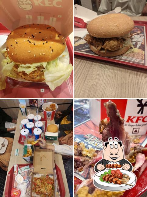 Pulled pork sandwich at KFC