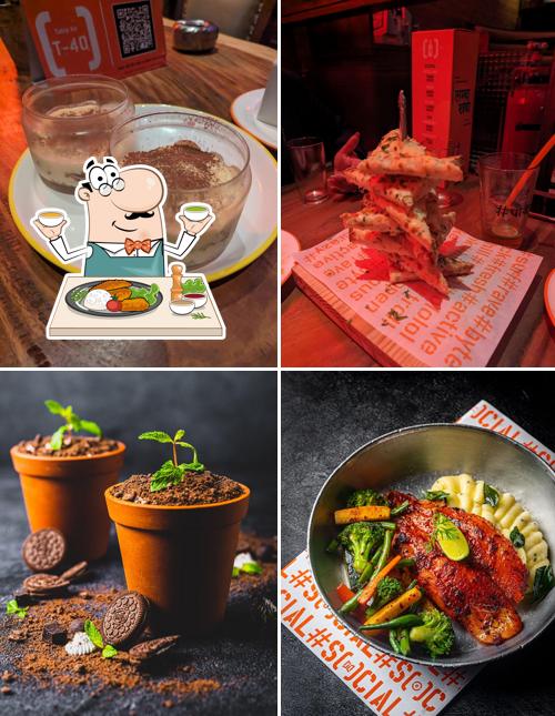 Chocolate mousse at Koregaon Park SOCIAL