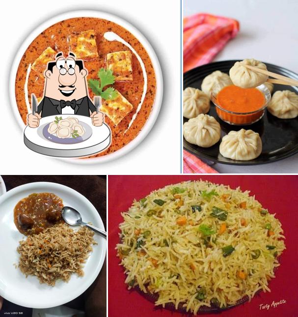 Dumplings at ARYA'S CAFE & RESTAURANTS