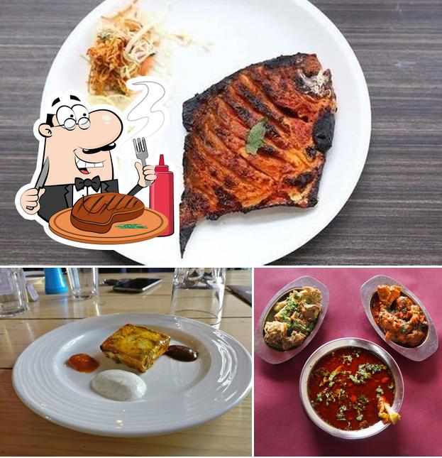 Get meat meals at Grill N Curry