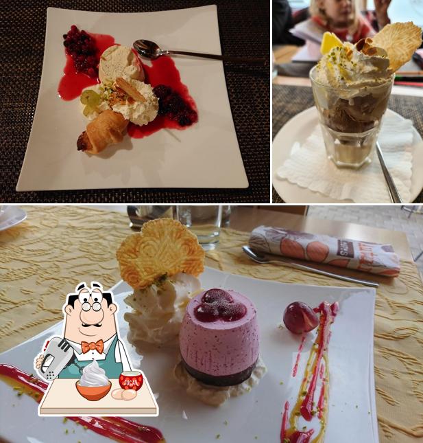 Restaurant "Höfli", Dorfplatz-Zentrum Seftigen propone un'ampia gamma di dolci